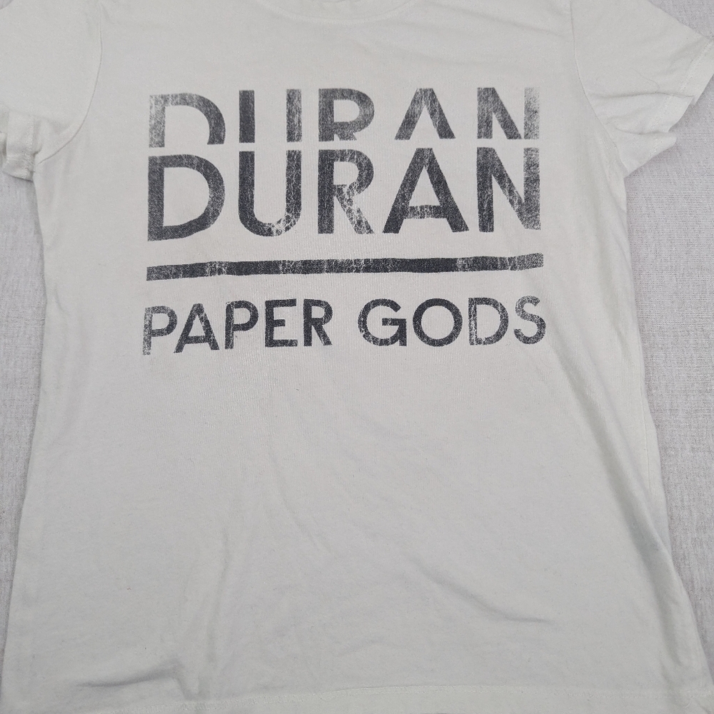 DURAN DURAN 2015 Paper Gods Vintage Concert Tee XS